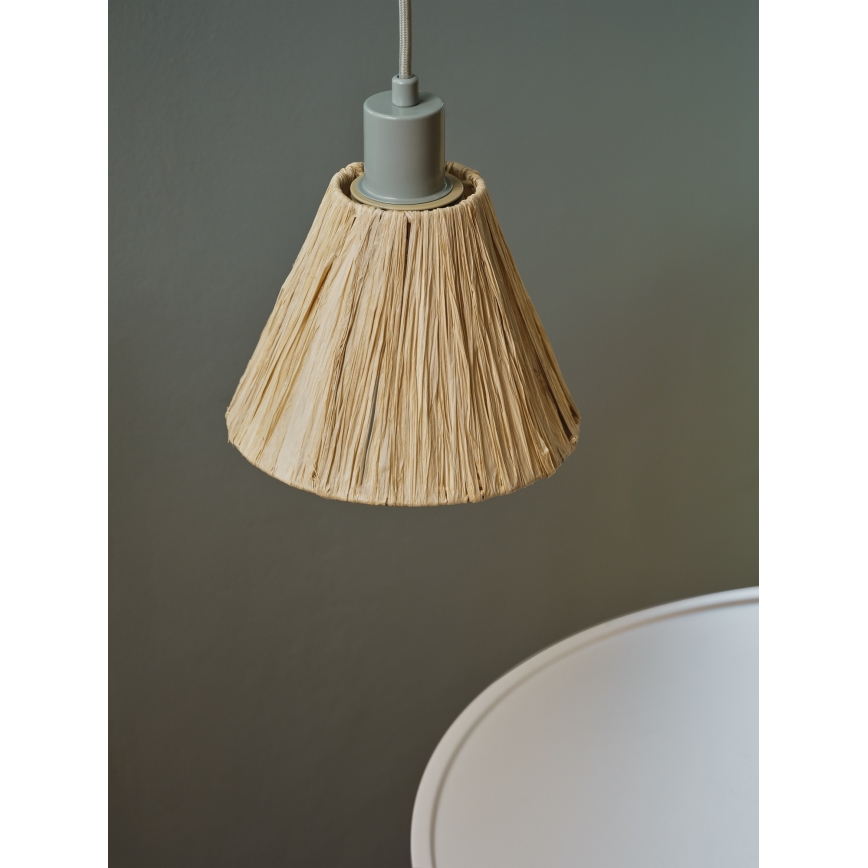 Ledvance - Підвісна люстра DECOR RAFFIA 1xE27/15W/230V рафія