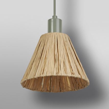 Ledvance - Підвісна люстра DECOR RAFFIA 1xE27/15W/230V рафія