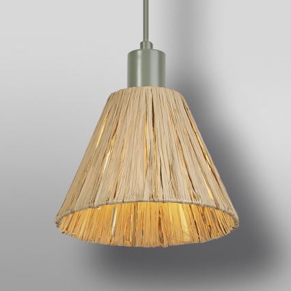 Ledvance - Підвісна люстра DECOR RAFFIA 1xE27/15W/230V рафія