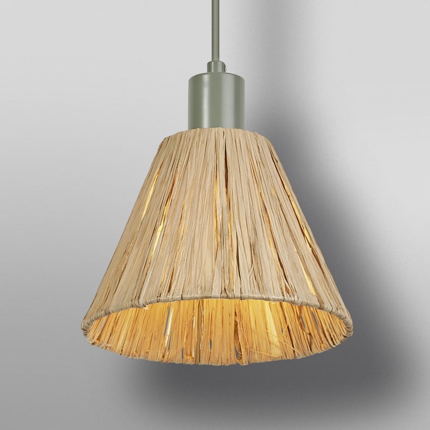 Ledvance - Підвісна люстра DECOR RAFFIA 1xE27/15W/230V рафія