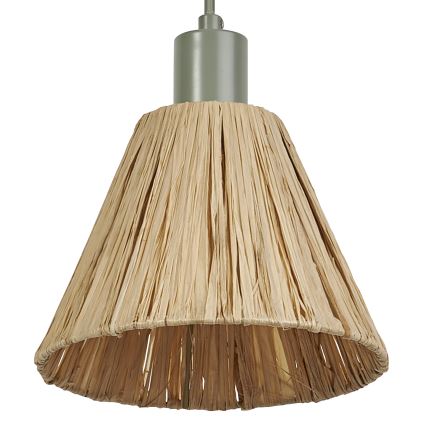 Ledvance - Підвісна люстра DECOR RAFFIA 1xE27/15W/230V рафія