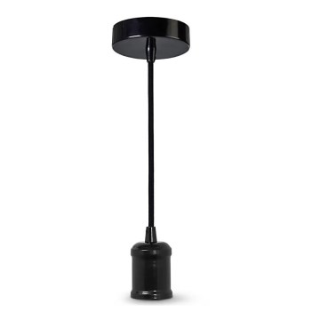 Ledvance - Підвісна люстра PENDULUM ROBBIN 1xE27/15W/230V чорний