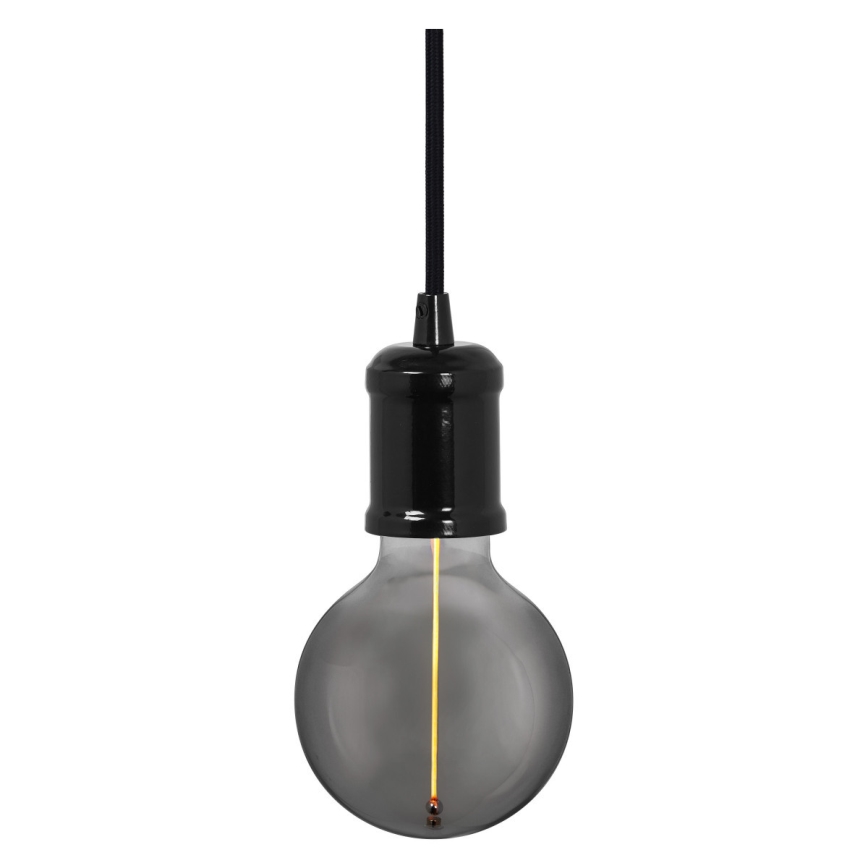 Ledvance - Підвісна люстра PENDULUM ROBBIN 1xE27/15W/230V чорний