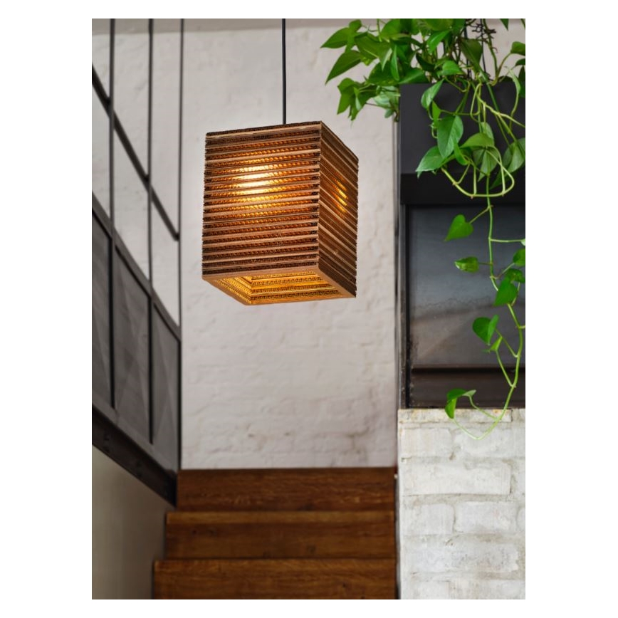 Ledvance - Подвесная люстра DECOR CARDBOARD 1xE27/15W/230V 25x25 см