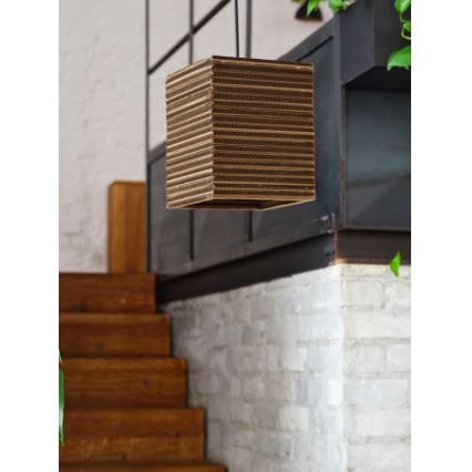 Ledvance - Подвесная люстра DECOR CARDBOARD 1xE27/15W/230V 25x25 см