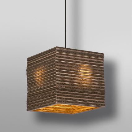 Ledvance - Подвесная люстра DECOR CARDBOARD 1xE27/15W/230V 25x25 см