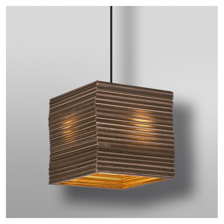 Ledvance - Подвесная люстра DECOR CARDBOARD 1xE27/15W/230V 25x25 см