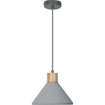 Ledvance - Подвесная люстра DECOR CONCRETE 1xE27/15W/230V диаметр 22 см бетон серый