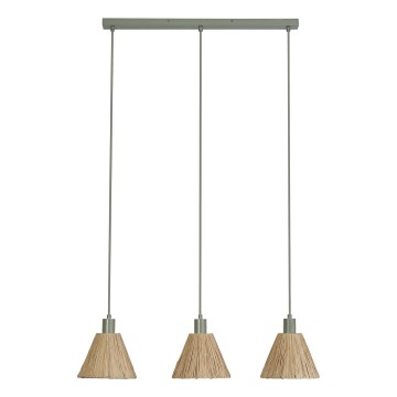 Ledvance - Подвесная люстра DECOR RAFFIA 3xE27/15W/230V рафия