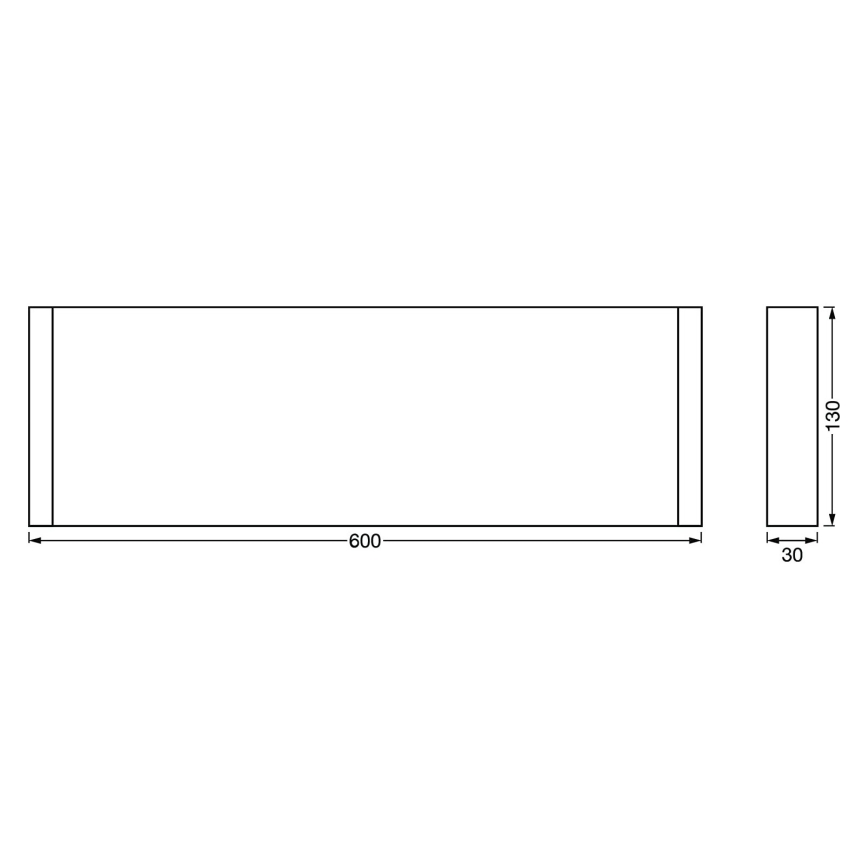 Ledvance - Полка со светодиодной подсветкой LINEAR LED/12W/230V 60 см IP44