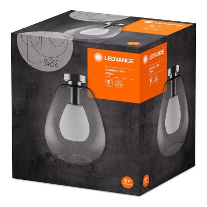 Ledvance - Потолочный светильник CONE 1xE27/40W/230V