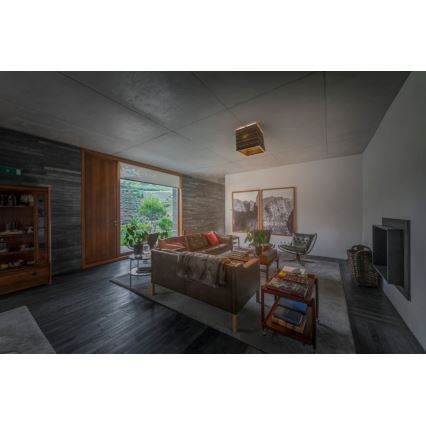 Ledvance - Потолочный светильник DECOR CARDBOARD 1xE27/15W/230V 25x25 см