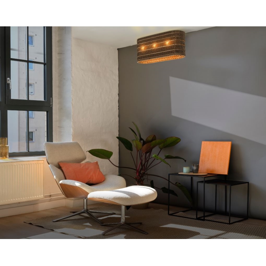 Ledvance - Потолочный светильник DECOR CARDBOARD 3xE27/15W/230V