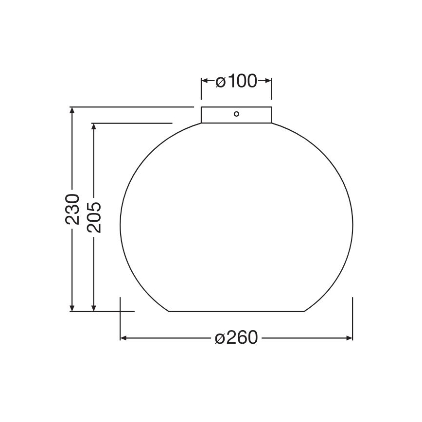 Ledvance - Потолочный светильник DECOR CARDBOARD 1xE27/15W/230V диаметр 26 см