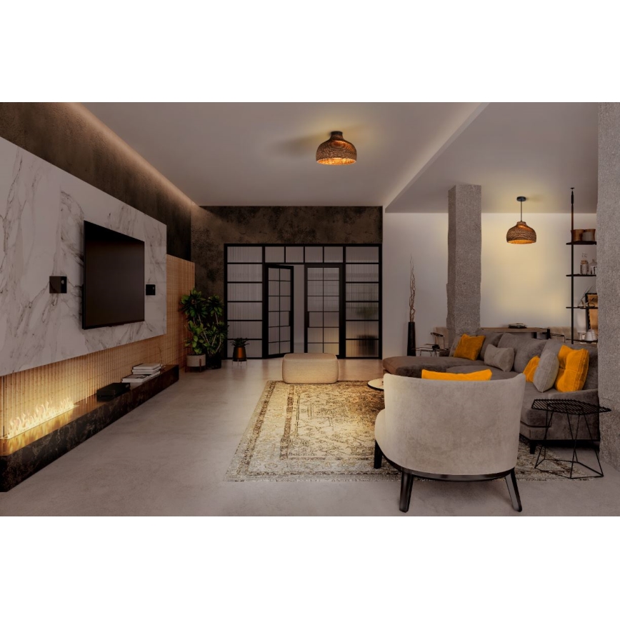 Ledvance - Потолочный светильник DECOR CARDBOARD 1xE27/15W/230V диаметр 36 см