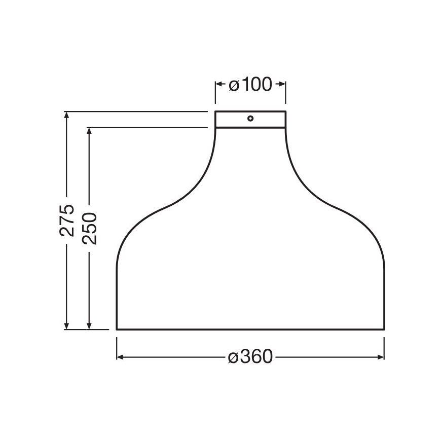 Ledvance - Потолочный светильник DECOR CARDBOARD 1xE27/15W/230V диаметр 36 см