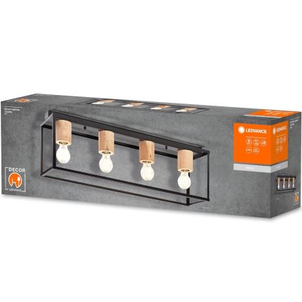 Ledvance - Припотолочная люстра DECOR 4xE27/15W/230V