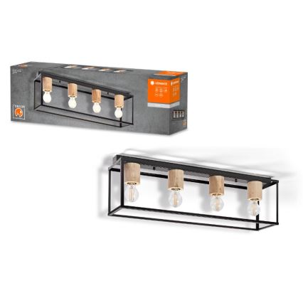 Ledvance - Пристельова люстра DECOR 4xE27/15W/230V