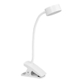 Ledvance - регульована сенсорна настільна лампа з кліпсою CYLINDER LED/4,8W/5V 3000-6500K біла