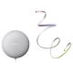Ledvance - Розумна акустична система Google Nest Mini + світлодіодна стрічка 1,8м SMART+ LED/10W/230V