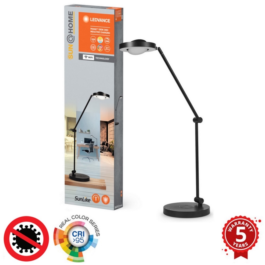 Ledvance - Сенсорна настільна LED лампа з регулюванням яскравості SUN@HOME LED/20W/230V 2200-5000K CRI 95 Wi-Fi