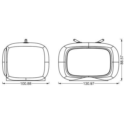 Ledvance - Сенсорний дитячий LED нічник TOUCH LED/2,5W/5V