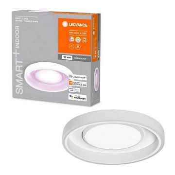 Ledvance- Стельовий LED RGBW світильник з регулюванням яскравості SMART+ CLARIA LED/32W/230V 2700-6500K Wi-Fi