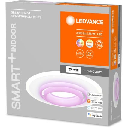 Ledvance - Стельовий LED RGBW світильник з регулюванням яскравості SMART+ ORBIS LED/32W/230V Wi-Fi