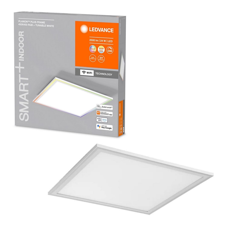Ledvance - Стельовий LED RGBW світильник з регулюванням яскравості SMART+ PLANON LED/24W/230V 2700-6500K Wi-Fi