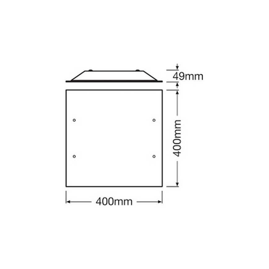 Ledvance - Стельовий LED світильник LUNIVE LED/24W/230V