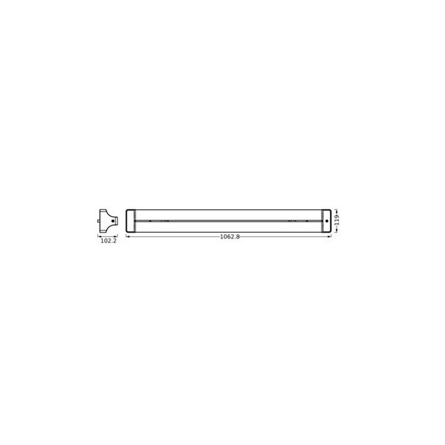 Ledvance - Стельовий LED світильник OFFICE LINE LED/42W/230V 106 см