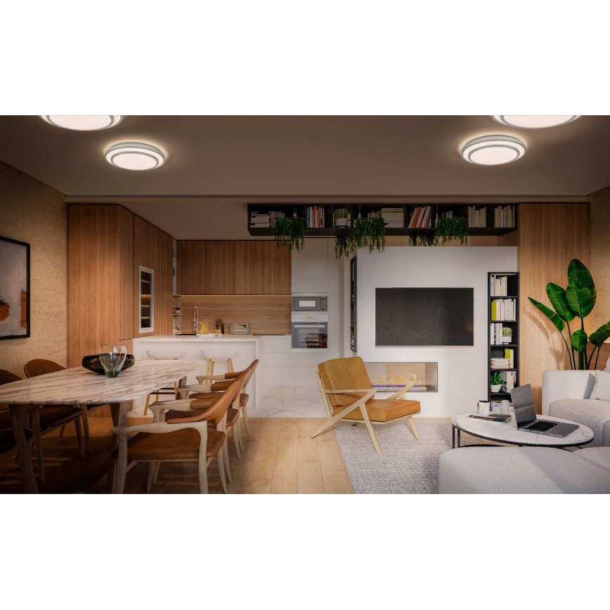Ledvance - Стельовий LED світильник ORBIS BERLIN LED/16W/230V срібний