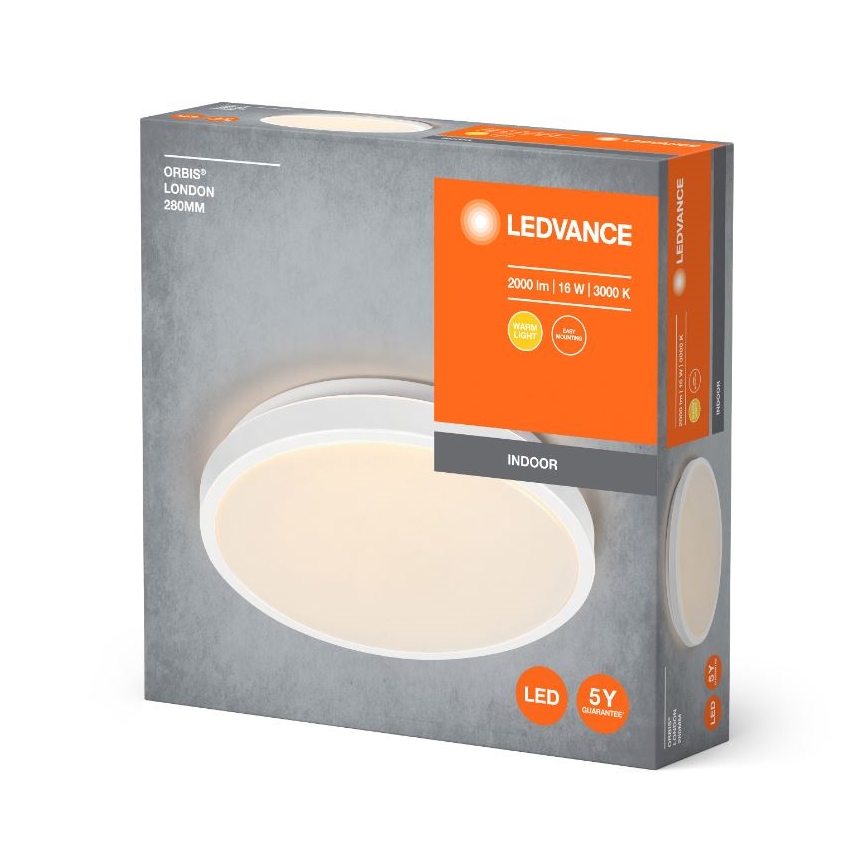 Ledvance - Стельовий LED світильник ORBIS LONDON LED/16W/230V білий
