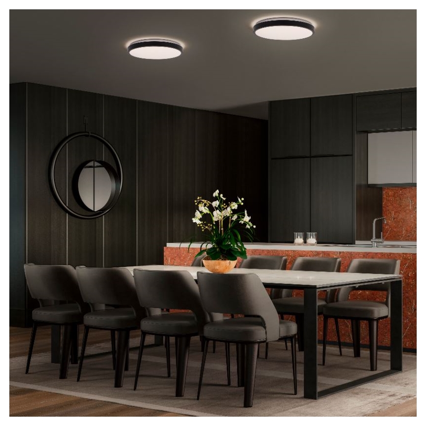 Ledvance - Стельовий LED світильник ORBIS LONDON LED/16W/230V чорний