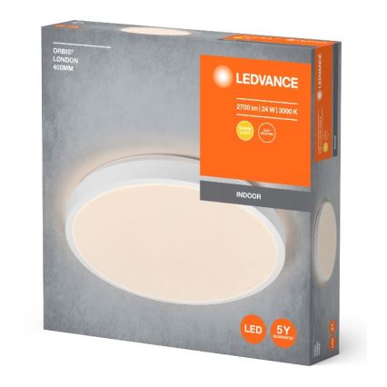 Ledvance - Стельовий LED світильник ORBIS LONDON LED/24W/230V білий