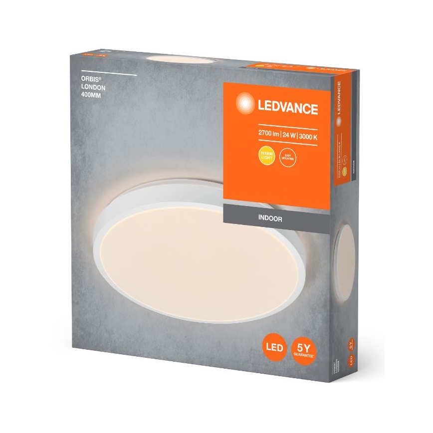 Ledvance - Стельовий LED світильник ORBIS LONDON LED/24W/230V білий