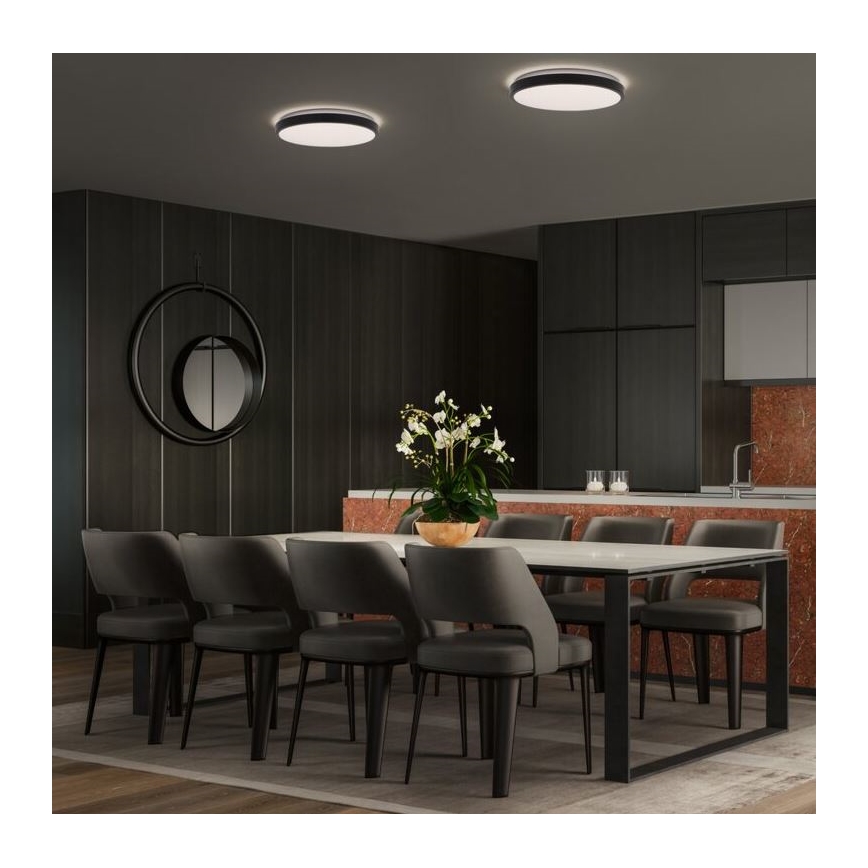 Ledvance - Стельовий LED світильник ORBIS LONDON LED/24W/230V чорний