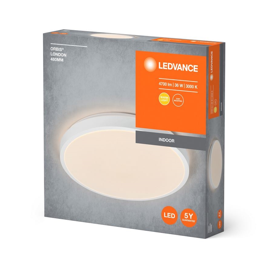 Ledvance - Стельовий LED світильник ORBIS LONDON LED/36W/230V білий