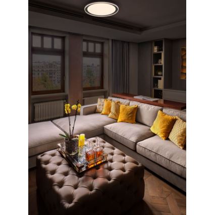Ledvance - Стельовий LED світильник ORBIS PEDERSON LED/24W/230V діаметр 45 см чорний