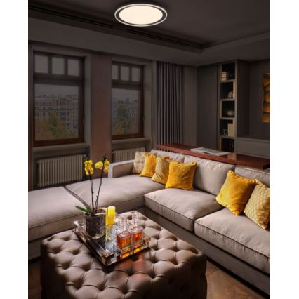 Ledvance - Стельовий LED світильник ORBIS PEDERSON LED/36W/230V діаметр 55 см чорний