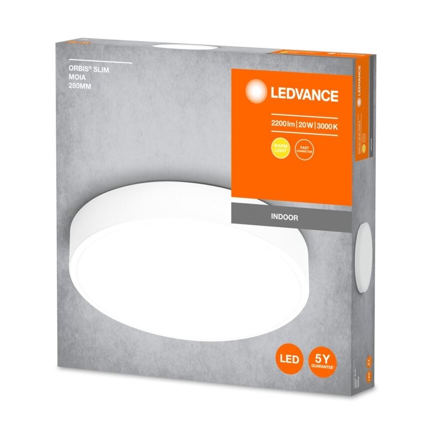 Ledvance - Стельовий LED світильник ORBIS SLIM LED/20W/230V білий
