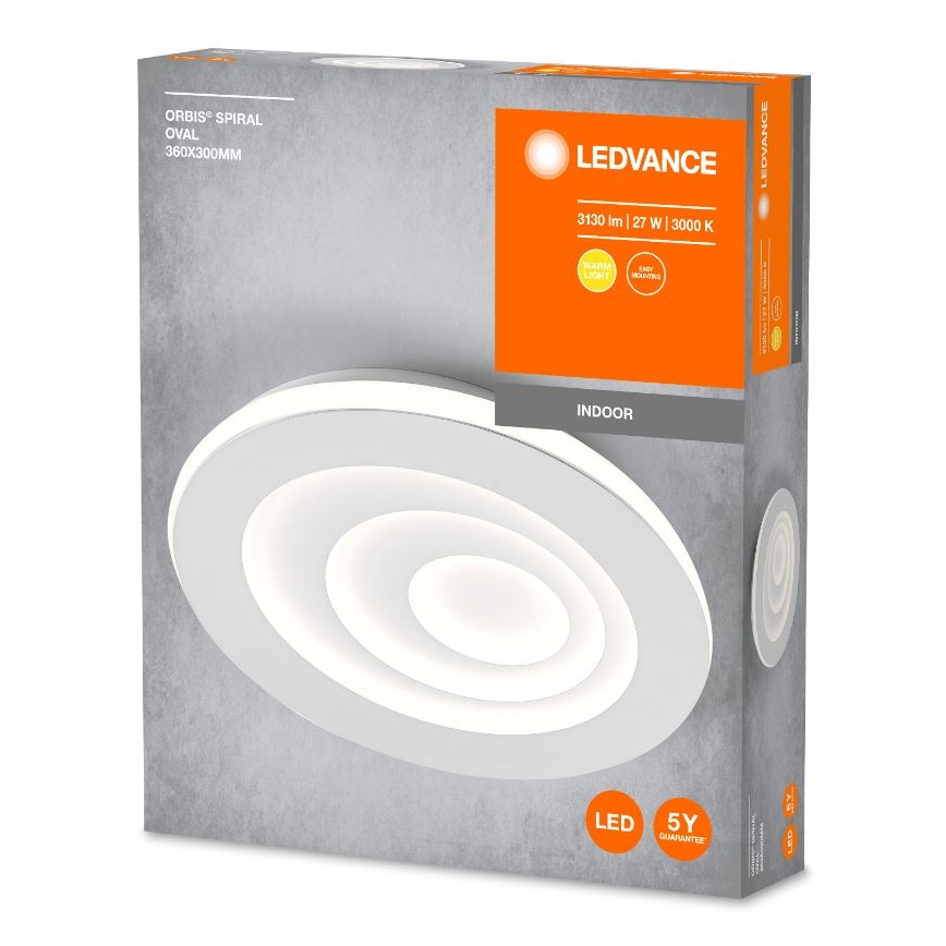 Ledvance - Стельовий LED світильник ORBIS SPIRAL LED/27W/230V