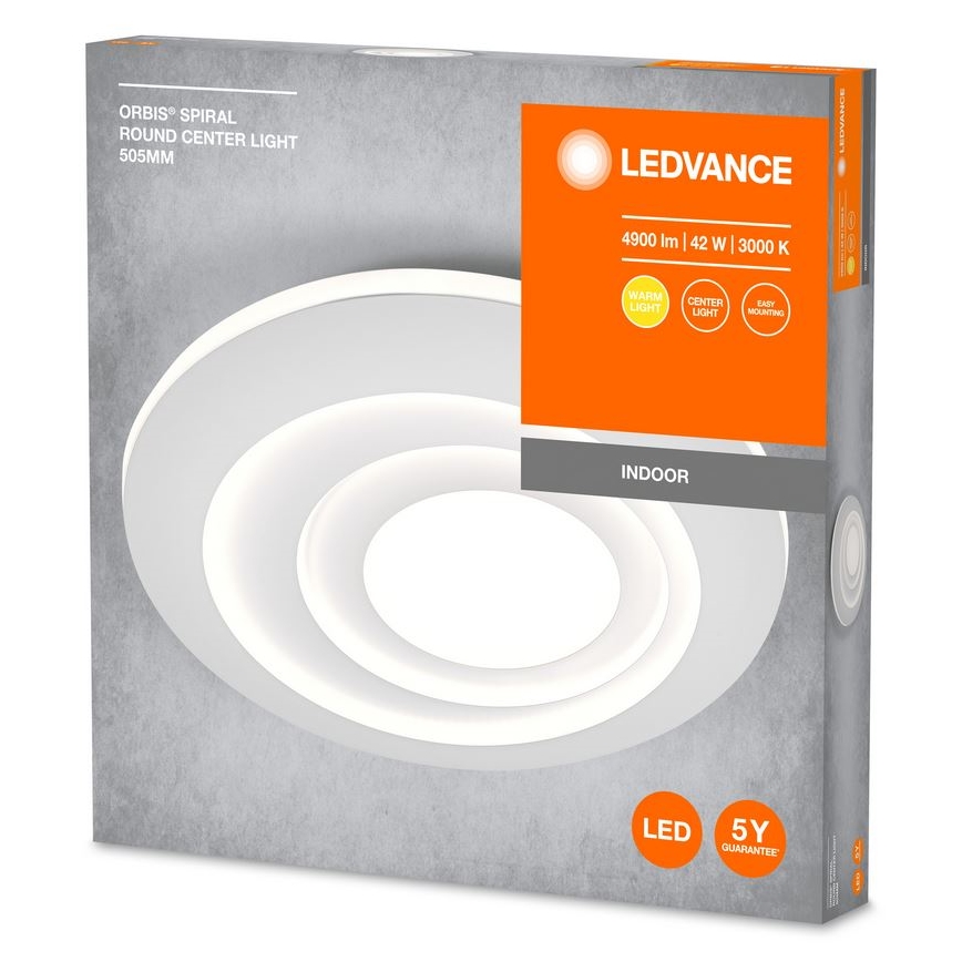Ledvance - Стельовий LED світильник ORBIS SPIRAL LED/42W/230V