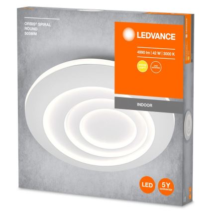 Ledvance - Стельовий LED світильник ORBIS SPIRAL LED/42W/230V