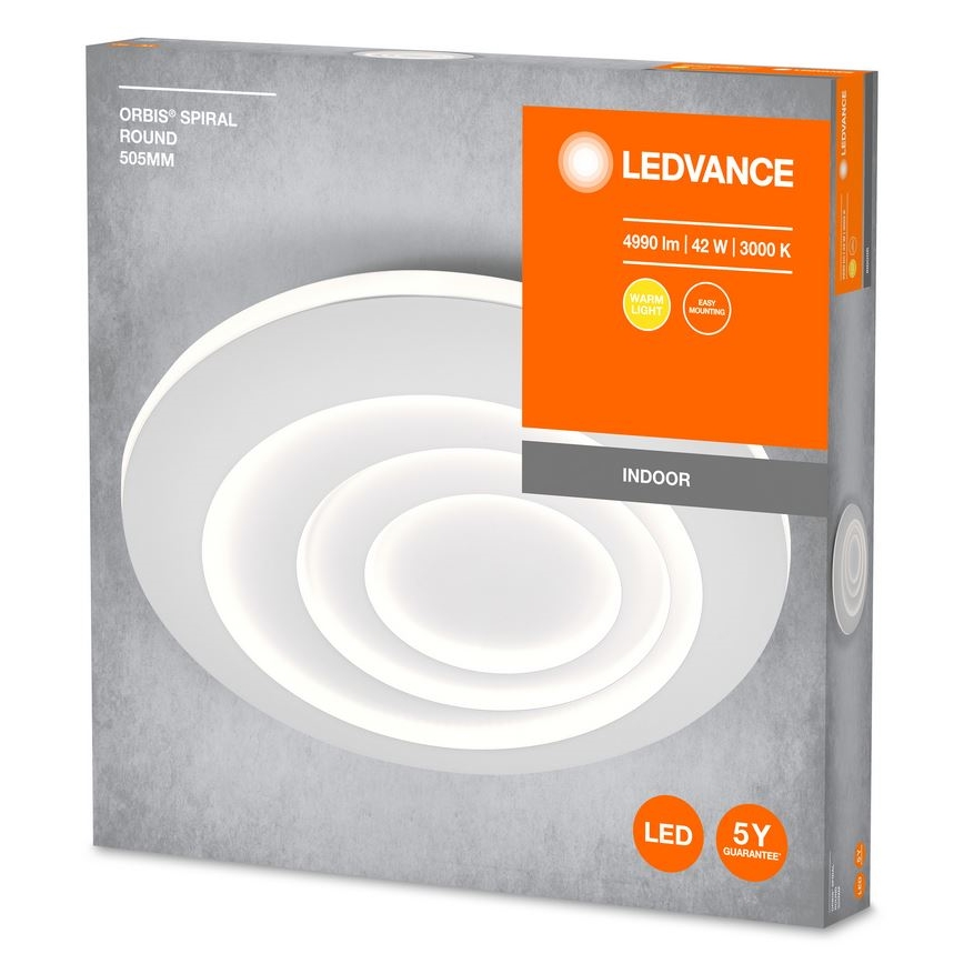 Ledvance - Стельовий LED світильник ORBIS SPIRAL LED/42W/230V