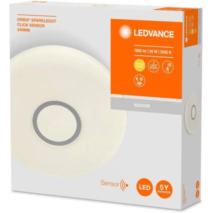 Ledvance - Стельовий LED світильник з датчиком SPARKLEDOT LED/24W/230V