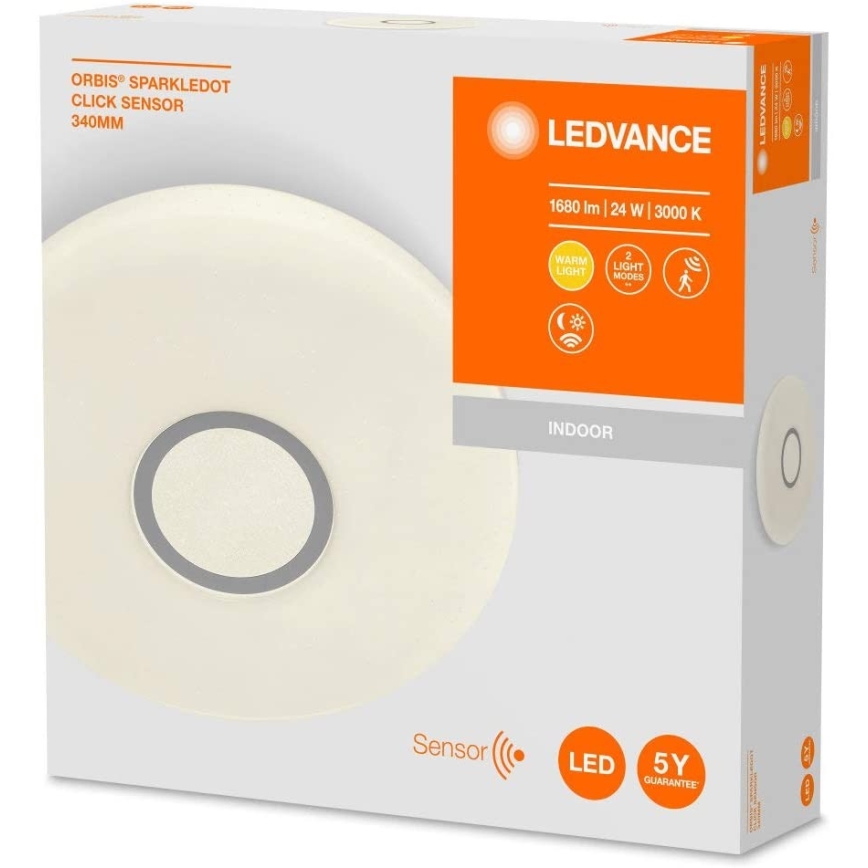 Ledvance - Стельовий LED світильник з датчиком SPARKLEDOT LED/24W/230V