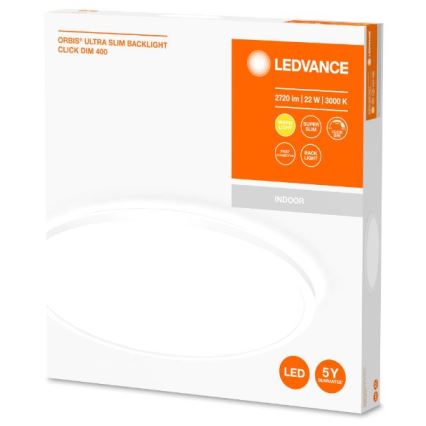 Ledvance - Стельовий LED світильник з регулюванням яскравості ORBIS LED/22W/230V білий