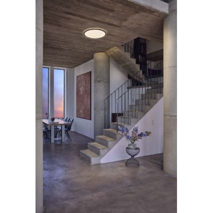 Ledvance - Стельовий LED світильник з регулюванням яскравості ORBIS LED/22W/230V чорний