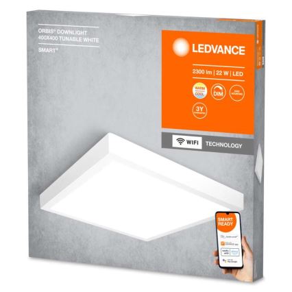 Ledvance - Стельовий LED світильник з регулюванням яскравості SMART+ DOWNLIGHT LED/22W/230V 3000-6500K Wi-Fi